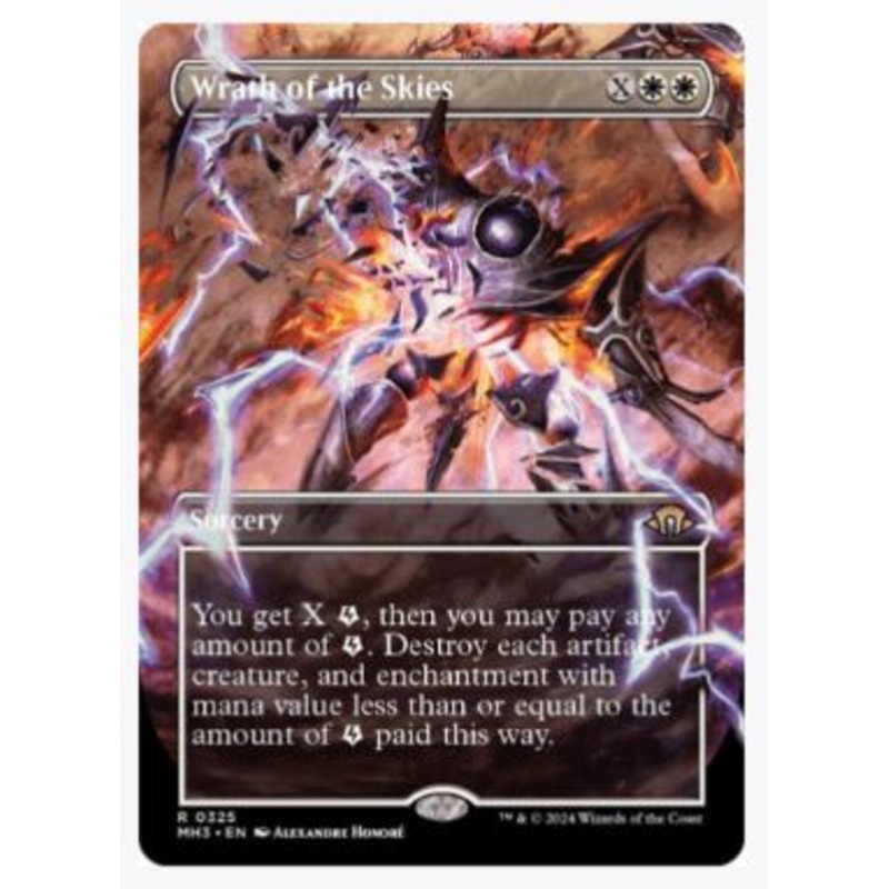 Wrath of the Skies (Borderless) – Modern Horizons 3 – #0325