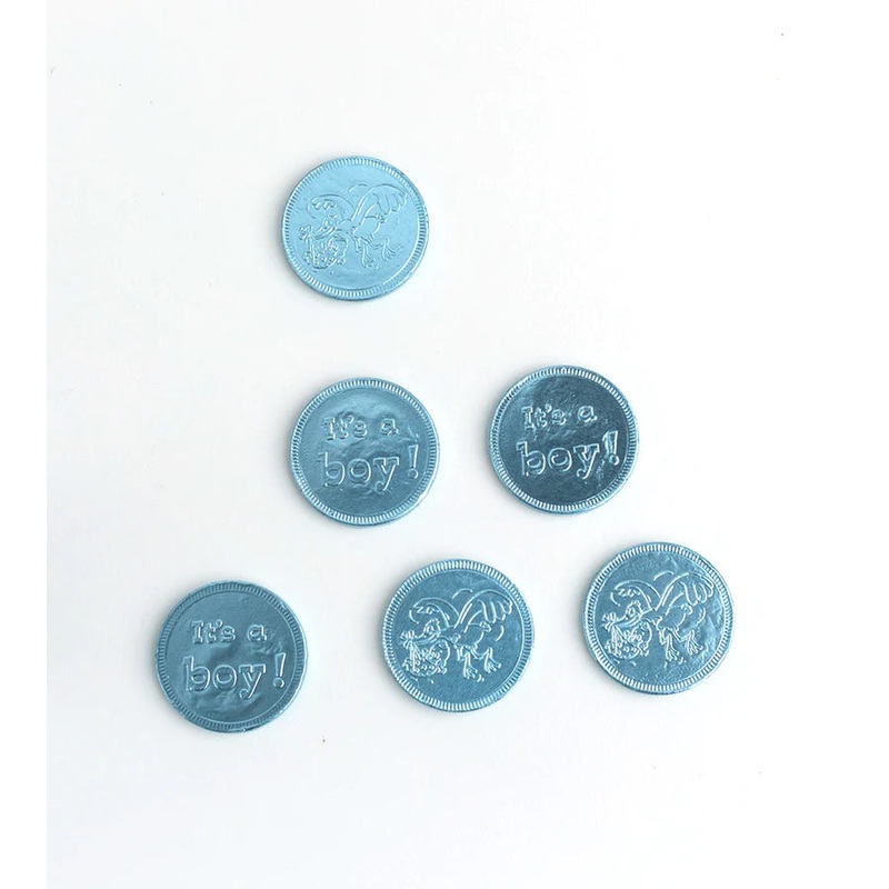 FORT KNOX CHOCOLATE COINS ” IT’S A BOY” MIX 1 POUND NET