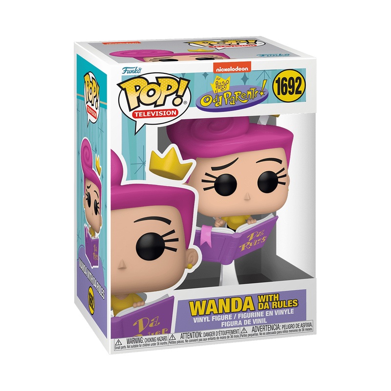 Funko Pop! Television: Fairly Odd Parents – Wanda with Da Rules #1692