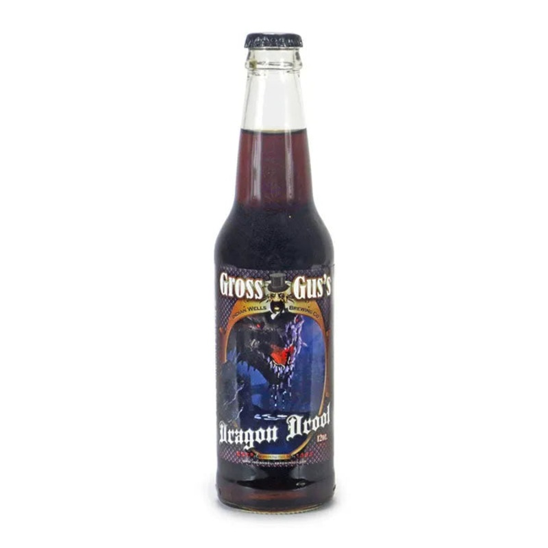 Gross Gus – Dragon Drool Black Licorice Soda: 24-Piece Case