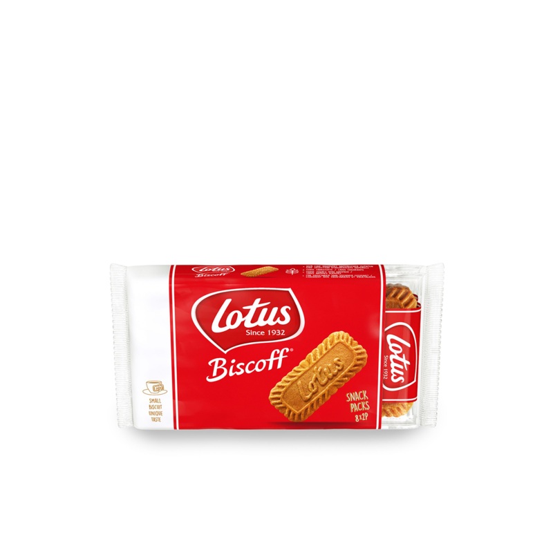 LOTUS CARAMELISED BISCUITS 2SX8 124G UNIT