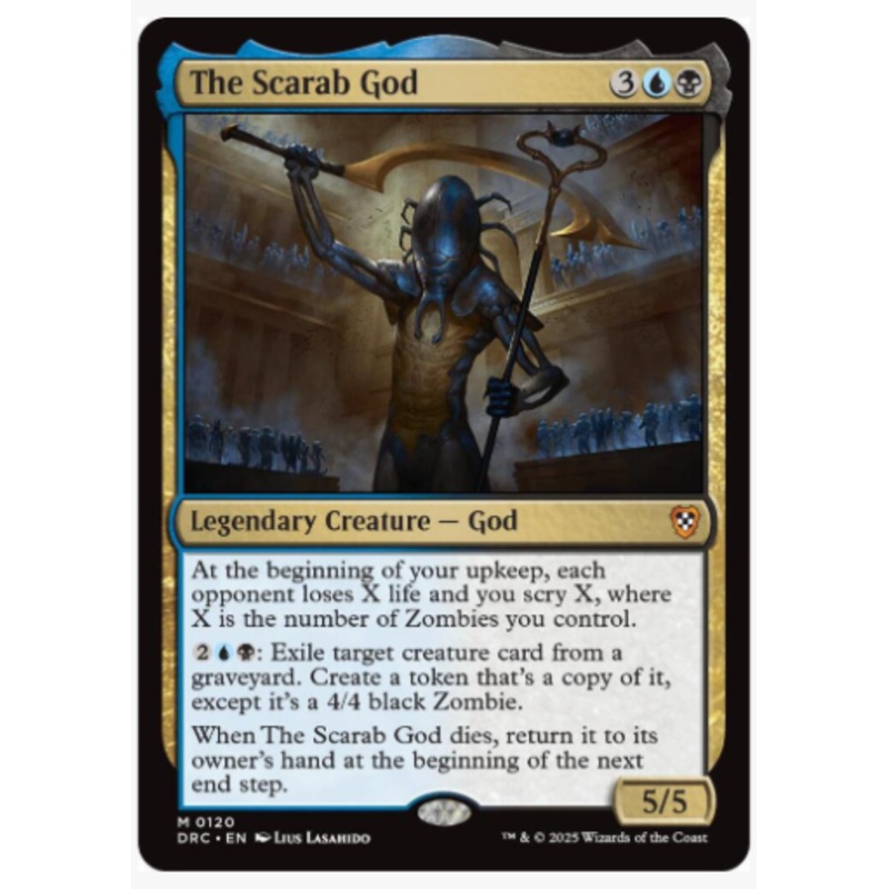 The Scarab God – Commander: Aetherdrift – #0120