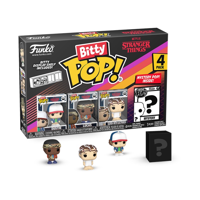 Funko Bitty Pop: Stranger Things – Dustin 4pk