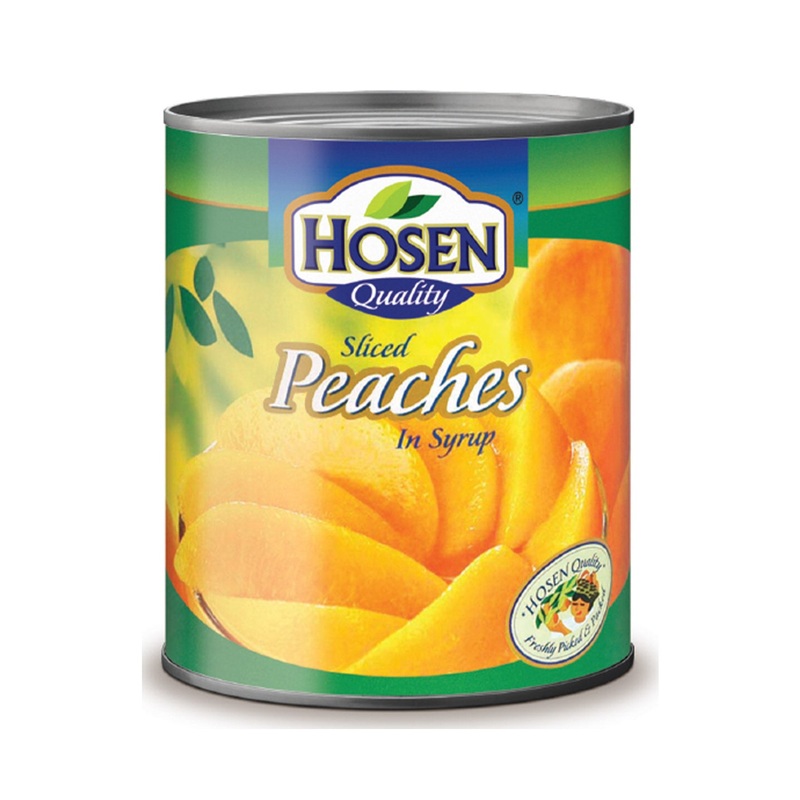 HOSEN PEACHES SLICES 820GM UNIT