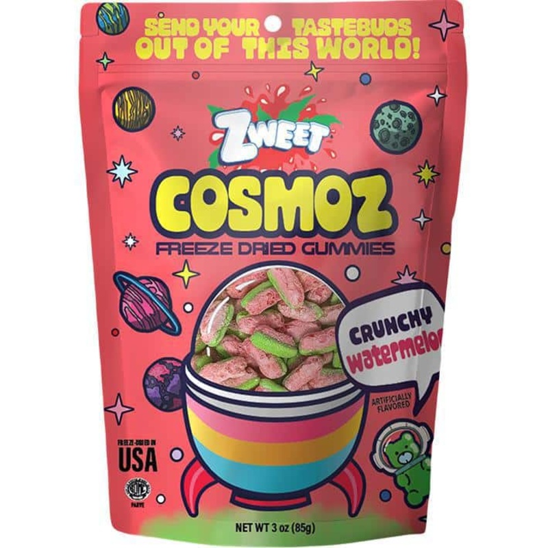 Zweet Cosmoz Freeze Dried Gummies  Crunchy Watermelon