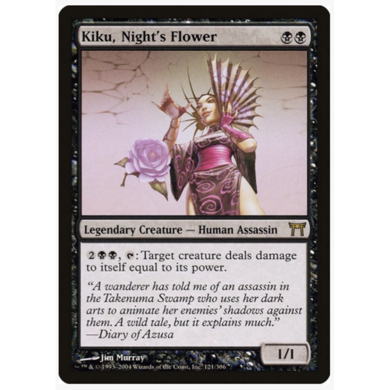 AKiku, Night’s Flower – Champions of Kamigawa – #121/306