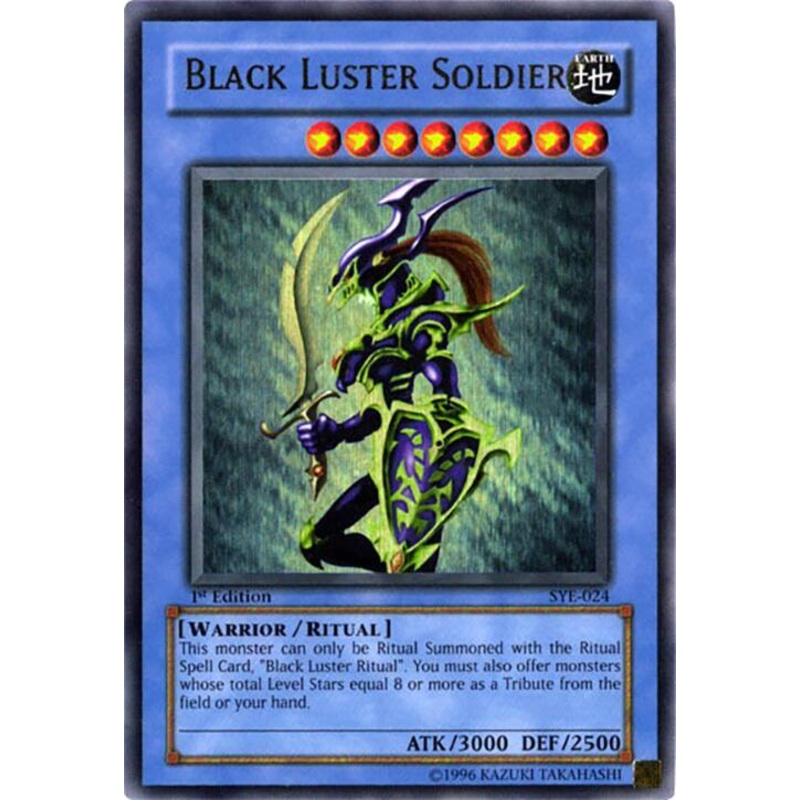Black Luster Soldier (Ultra Rare) – Starter Deck: Yugi Evolution SYE-024