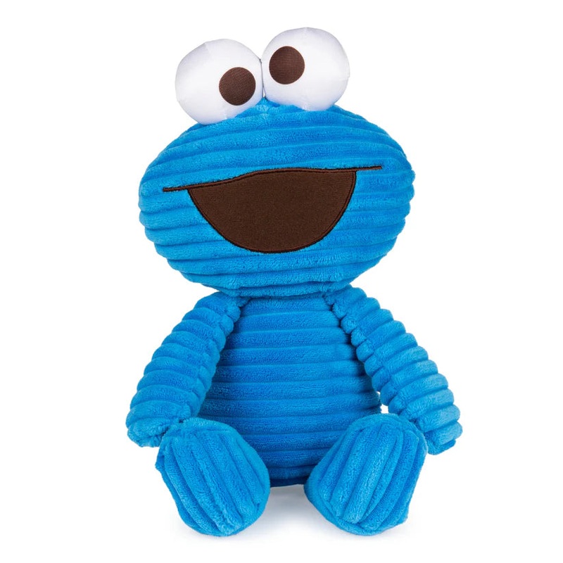 Sesame Street – Cuddly Corduroy Cookie Monster 10.5-Inch (OOS)