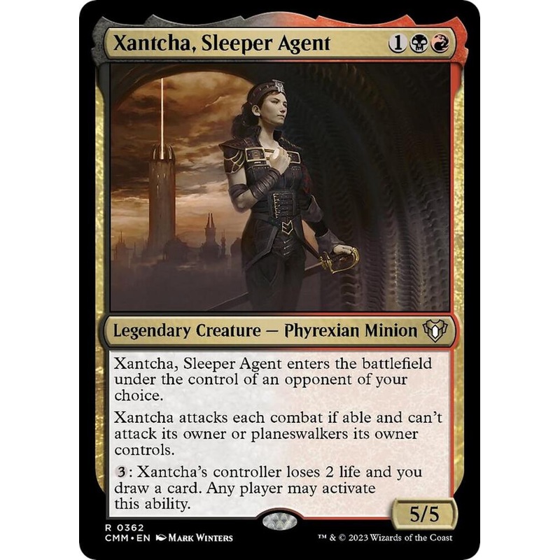 Xantcha, Sleeper Agent – Commander Masters – #0362
