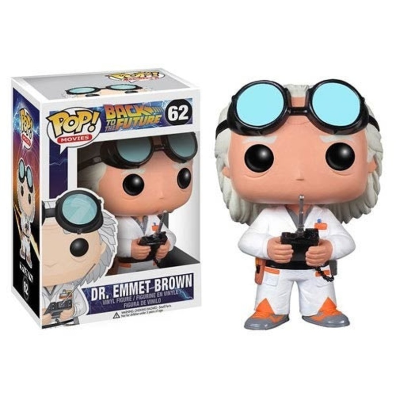 (DAMAGED BOX) Funko Pop! Back to the Future – Dr. Emmett Brown #62