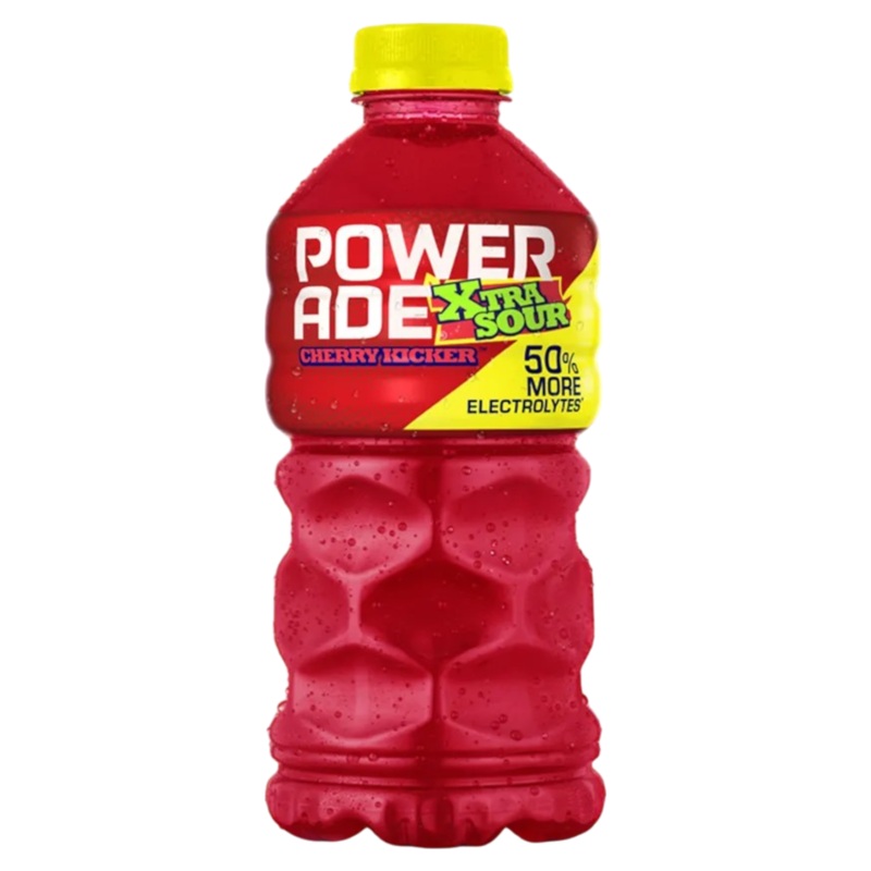 Powerade Xtra Sour Cherry Kicker – 28fl.oz (828ml)