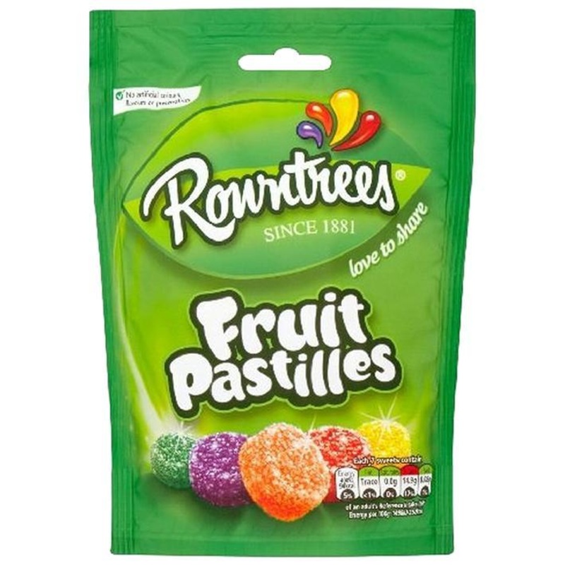 Rowntrees Fruit Pastilles  114g Bag