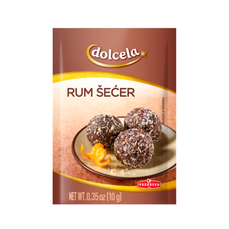 Rum Sugar (Podravka) 10g
