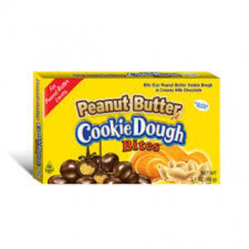 Theater Box Cookie Dough Bites Peanut Butter 3.1oz X 12 Units
