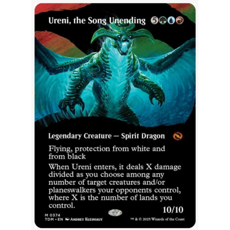 Ureni, the Song Unending (Borderless) – Tarkir: Dragonstorm – #0374