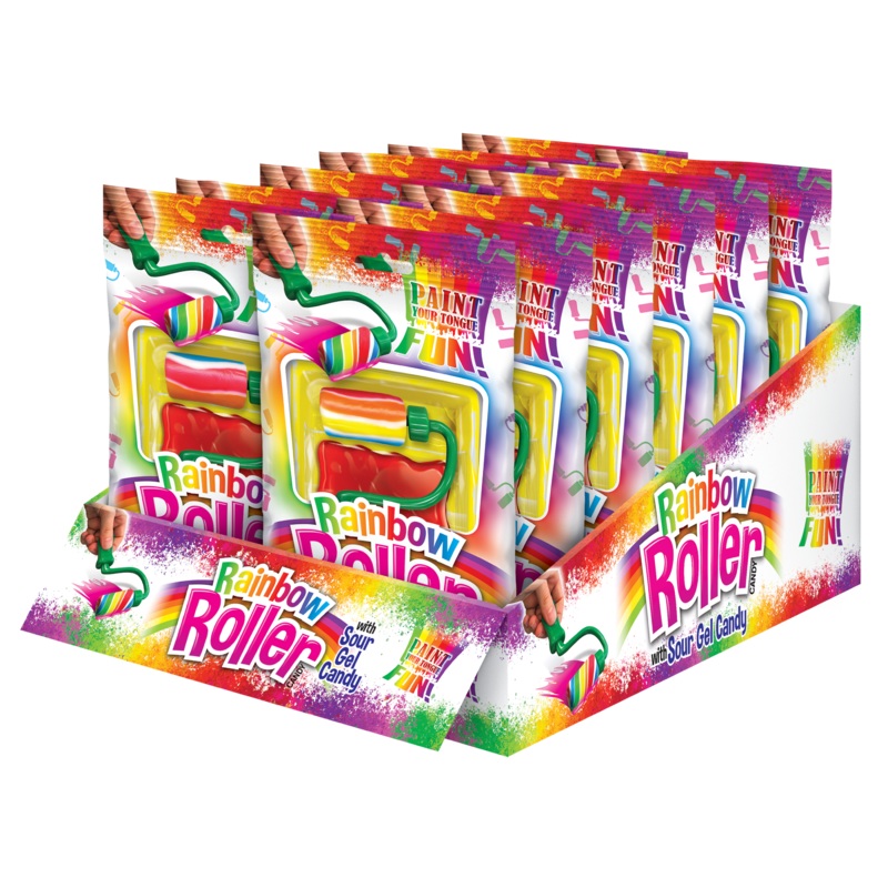 Foreign Candy Rainbow Roller 22g X 20 Units
