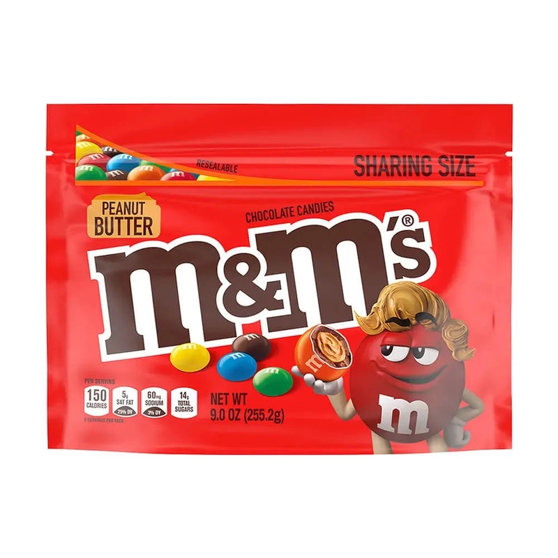 Peanut Butter M&M’s: 9-Ounce Bag