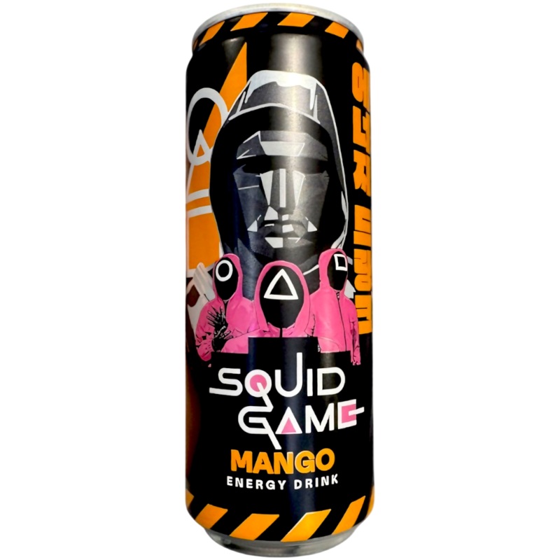 Squid Game Mango Energy Drink – 11.15fl.oz (250ml)