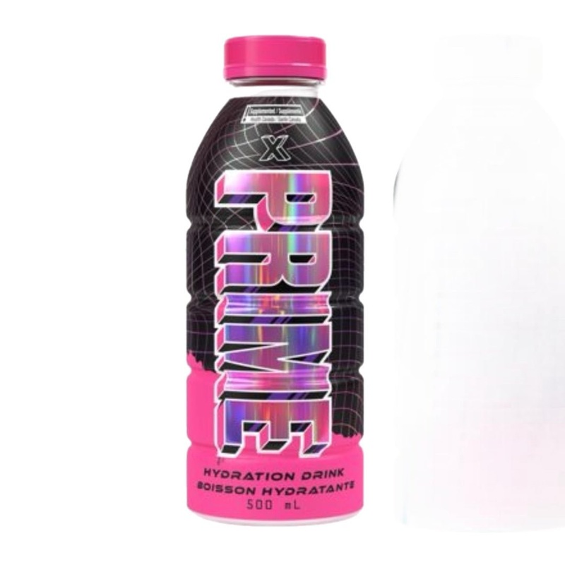 (Damaged Bottle) USA HOLO Prime Hydration Pink X Limited Edition 500ml