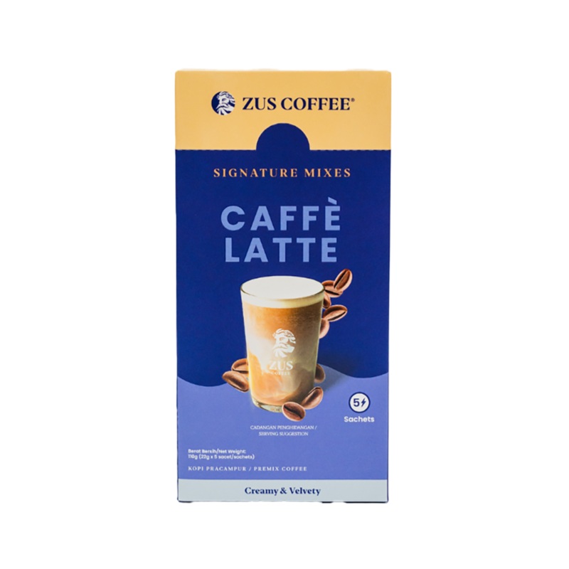 ZUS SIGNATURE MIXES COFFEE – CAFFE LATTE 5SX22G