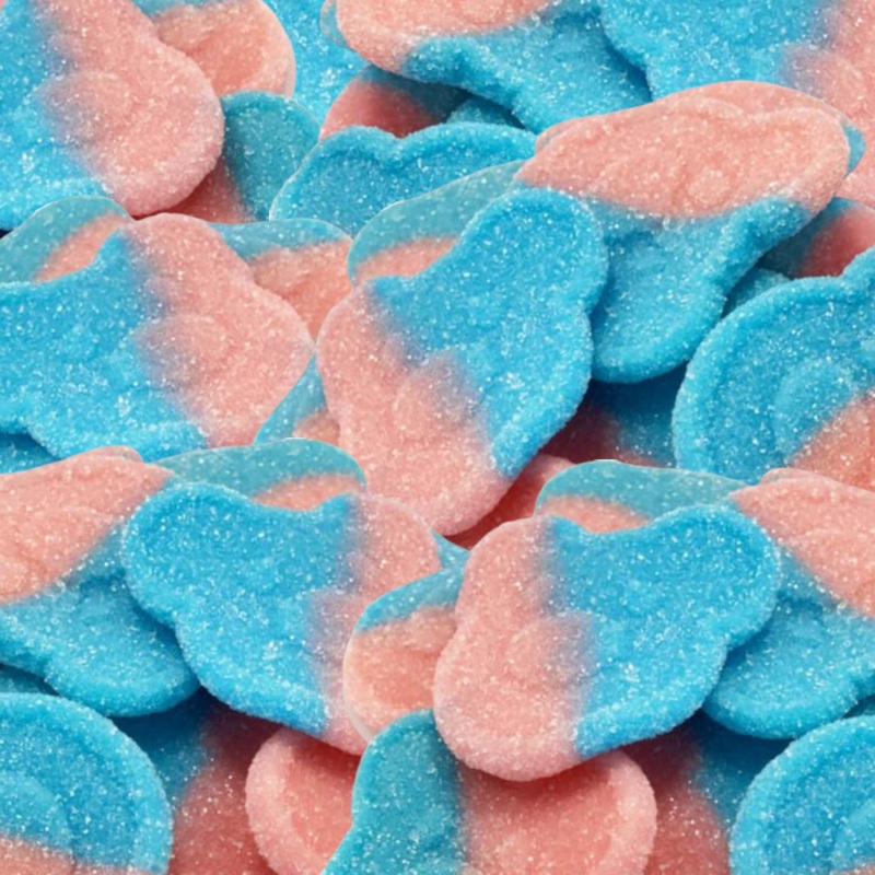 Fizzy Bubblegum Teddy Bears 125g (0.28lb)