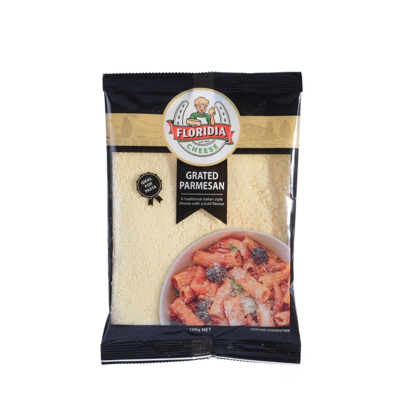 FLORIDIA PARMESAN GRATED 100GM UNIT