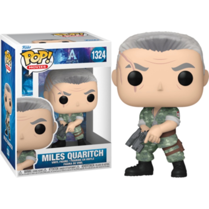 Funko Pop Movies! Avatar – Miles Quaritch #1324