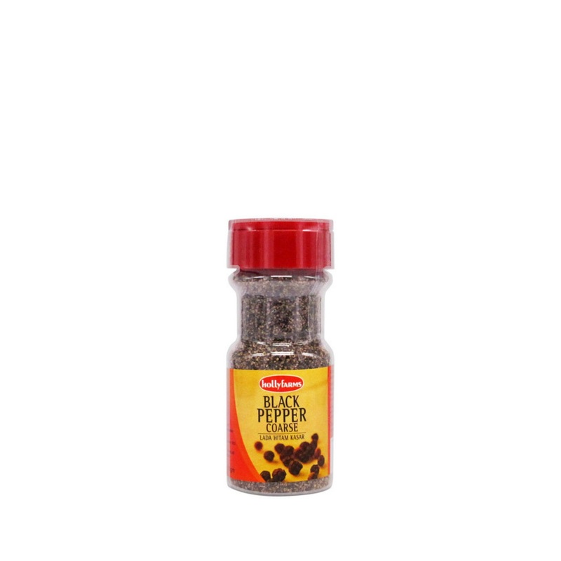 HOLLYFARM BLACK PEPPER COARSE 70G