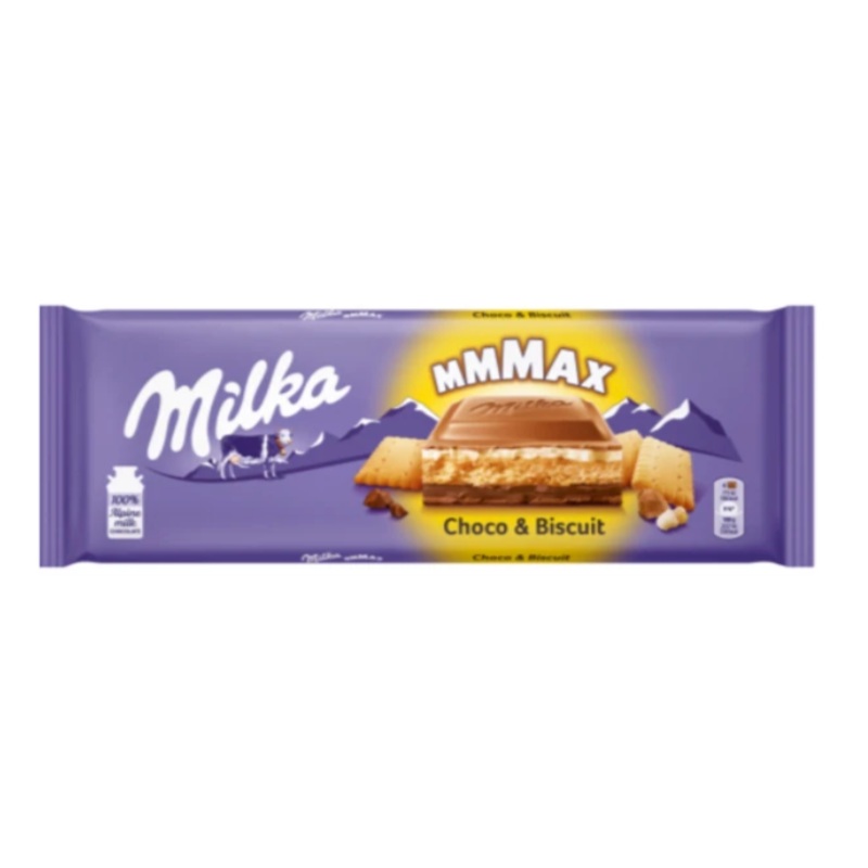 Milka Choco and Biscuit, Schoko and Keks, 300g