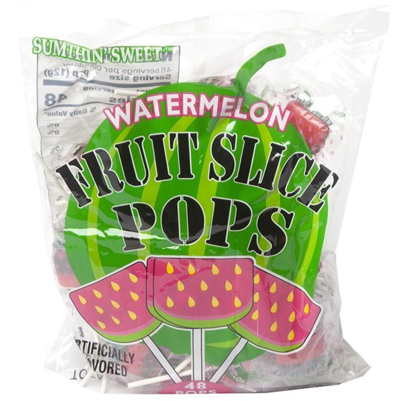Watermelon Fruit Slice Pops