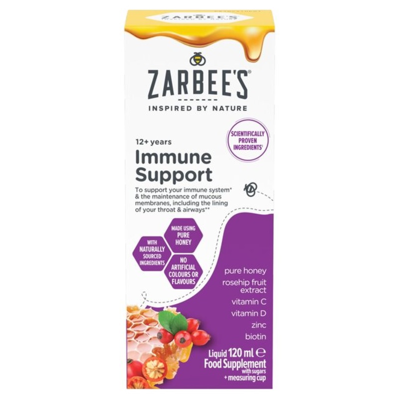 Zarbee’s Adult Immune Support 120ml – Special Offer