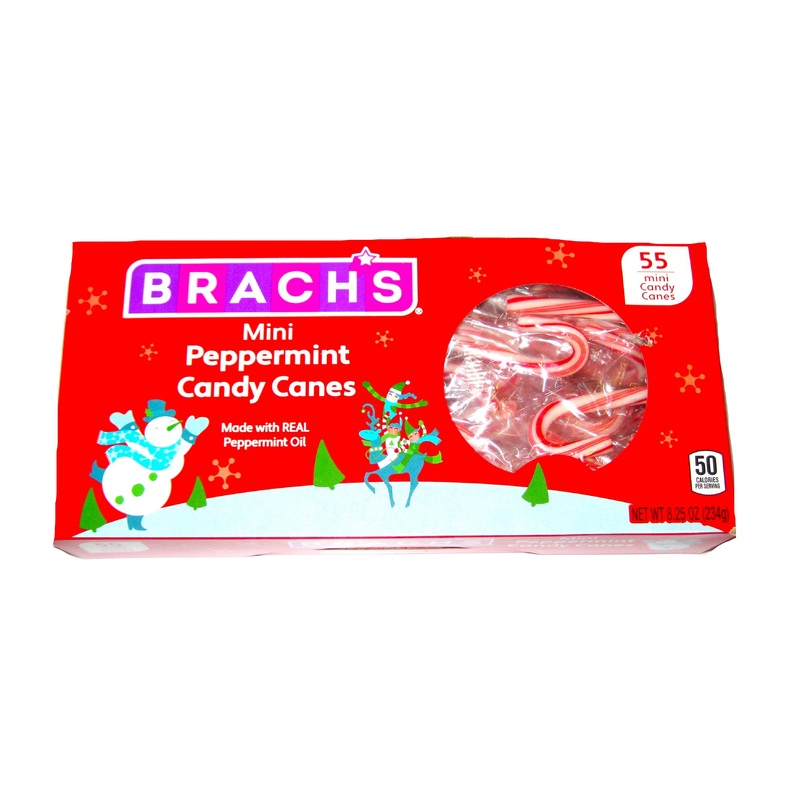 Christmas Candy Canes Brach’s Peppermint Mini Canes 55ct box