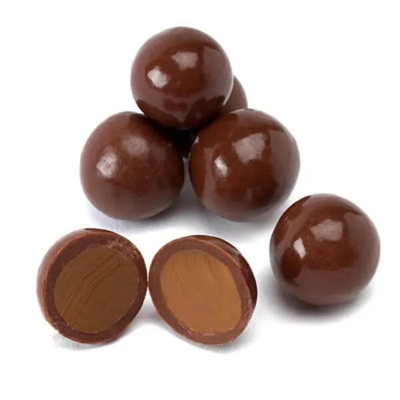 Chocolate Covered Caramel Balls – English Toffee: 2LB Bag