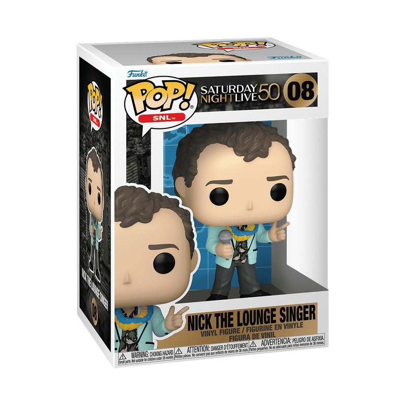 Funko Pop! Television: Saturday Night Live 50th Anniversary – Nick the Lounge Singer #08