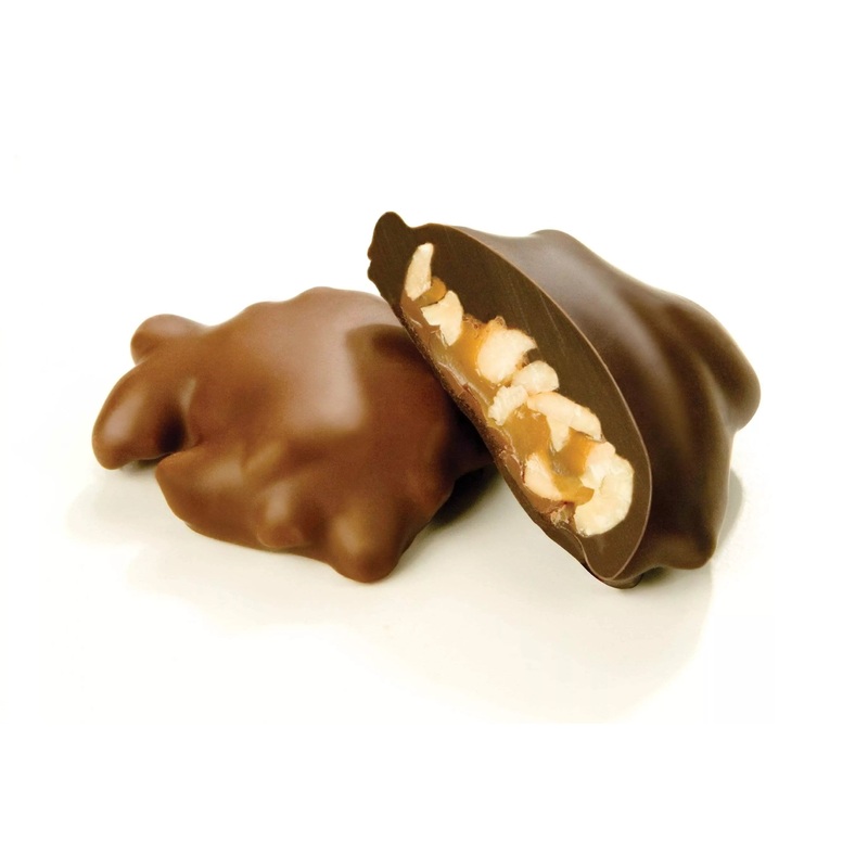 Asher Dark Chocolate Cashew Caramel Pattie 5lbs