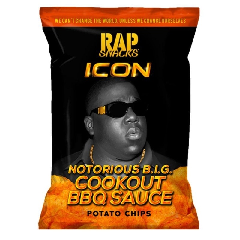 Rap Snacks Notorious B.I.G. Cookout BBQ Chips 2.75oz – 24 Pack
