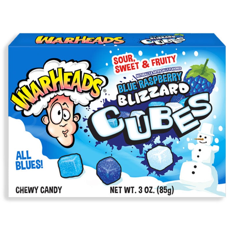Xmas – Warheads Blizzard Cubes 3oz X 12 Units