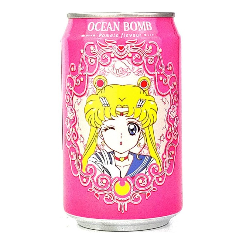 Ocean Bomb Sailor moon Pomelo Flavour Soda 330ml