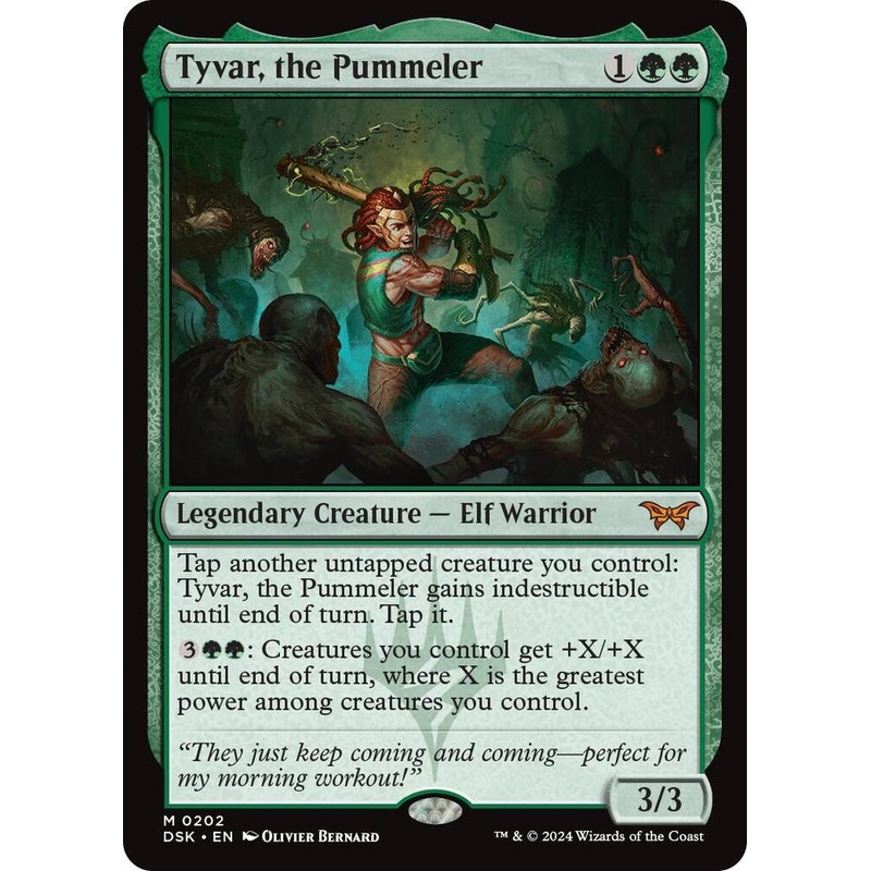 Tyvar, the Pummeler – Duskmourn: House of Horror – 0202