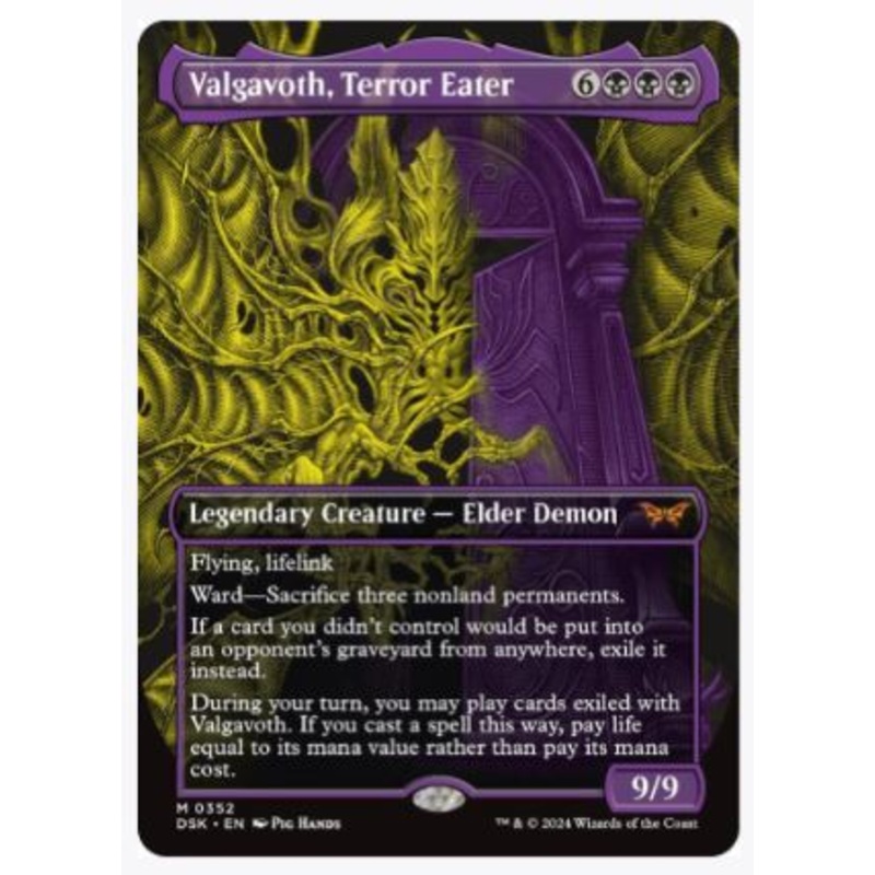 Valgavoth, Terror Eater (Showcase) – Commander: Duskmourn: House of Horror – #0352