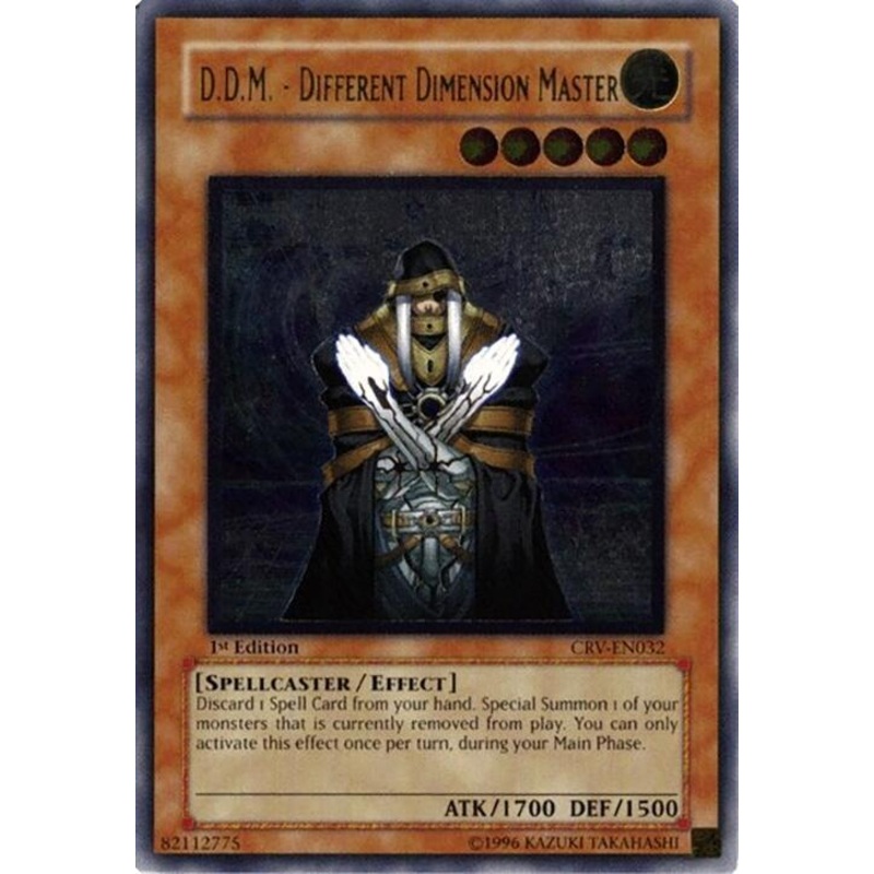 D.D.M. – Different Dimension Master (1st Edition)(Moderately Played) (UTR) – Cybernetic Revolution – CRV-EN032