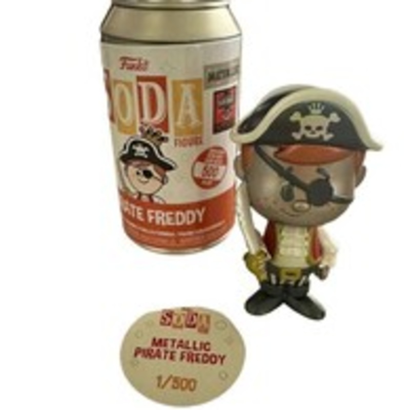 Funko Soda: Freddy Funko – Pirate Freddy (Sealed) (Metallic 500 Pcs.)
