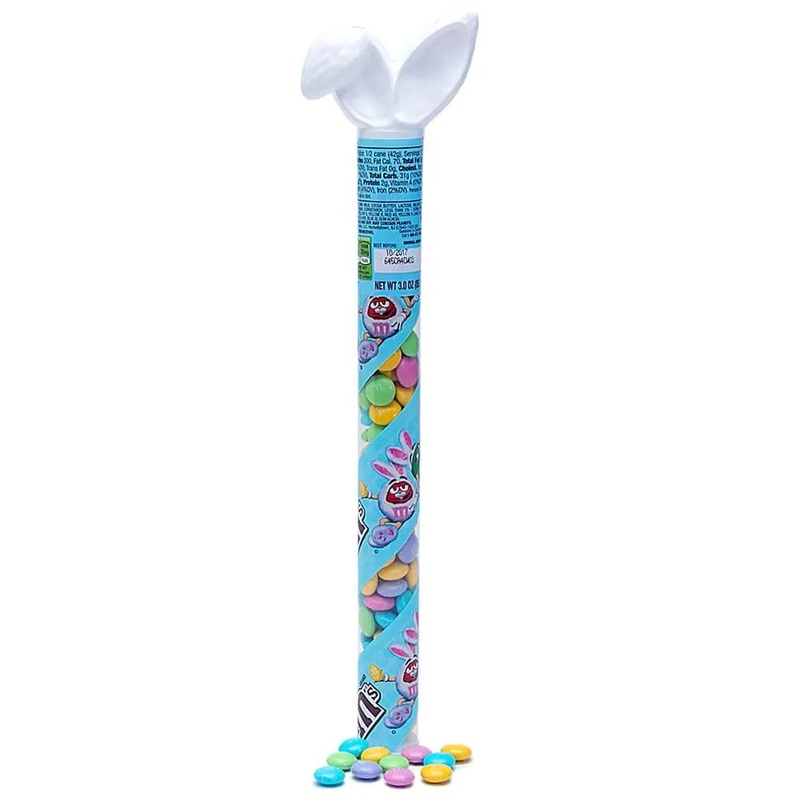 M&M’s Candy Filled Easter Bunny Tube