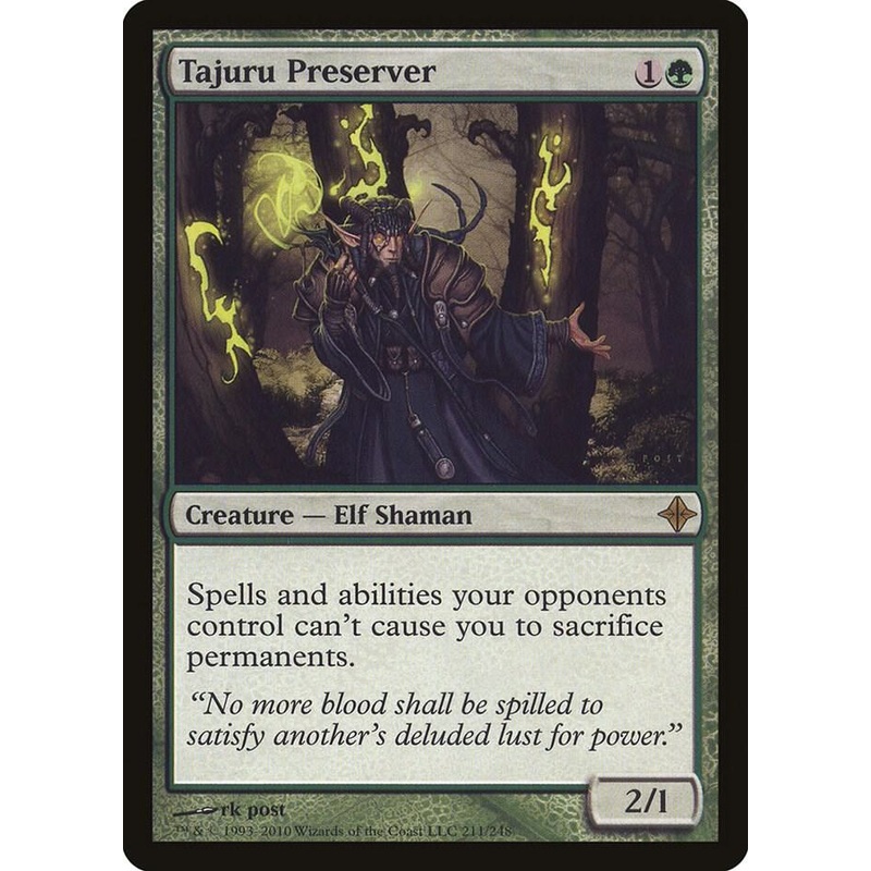 Tajuru Preserver – Rise of the Eldrazi #211/248