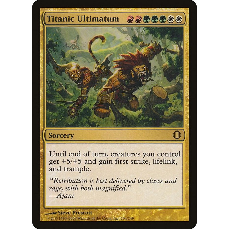 Titanic Ultimatum – Shards of Alara #204/249
