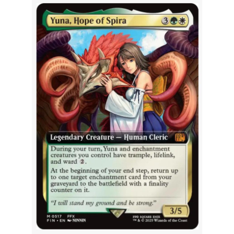 Yuna, Hope of Spira (Extended Art) – Final Fantasy – #0517