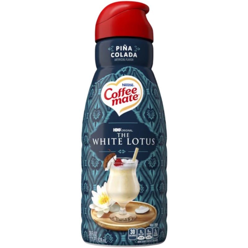 Coffee Mate Pia Colada Liquid Creamer Big Bottle – 28fl.oz (828ml)