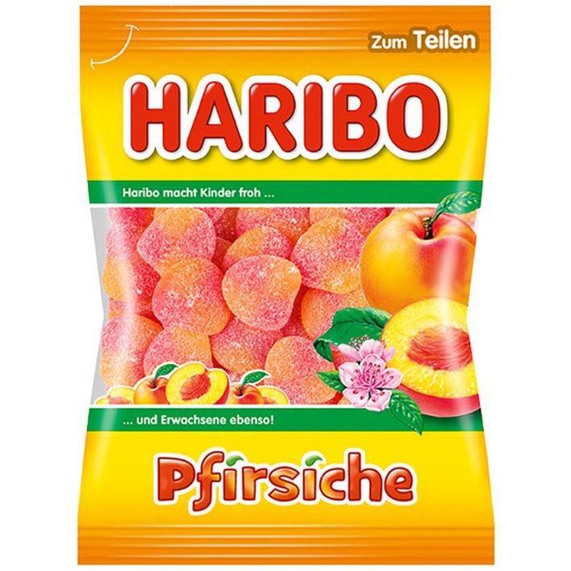 German Haribo Pfirsiche (Gummy Peaches)