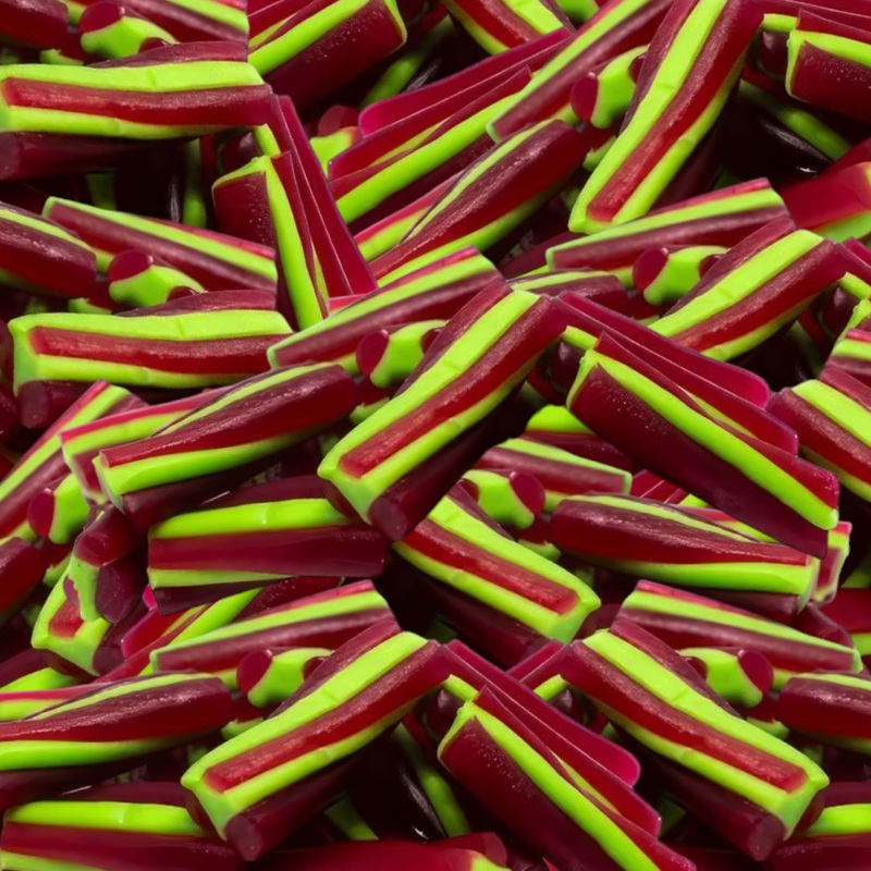 Hallon-Skruv (Raspberry Fondant-Filled Screws) 125g (0.28lb)