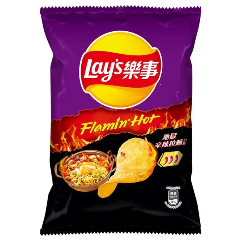 Lays  Flamin Hot Spicy Ramen
